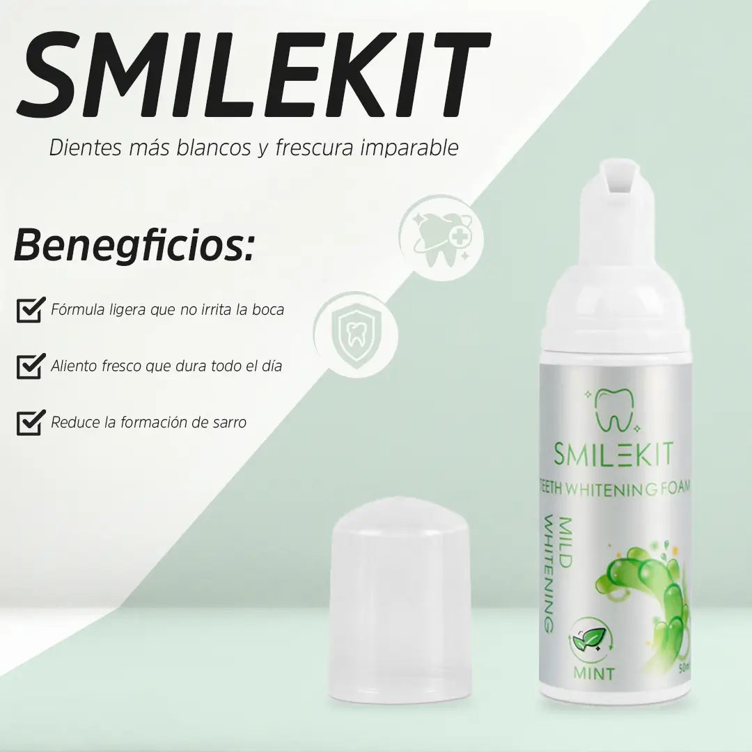 Smilekit Nueva crema dental blanqueadora 2 UDS