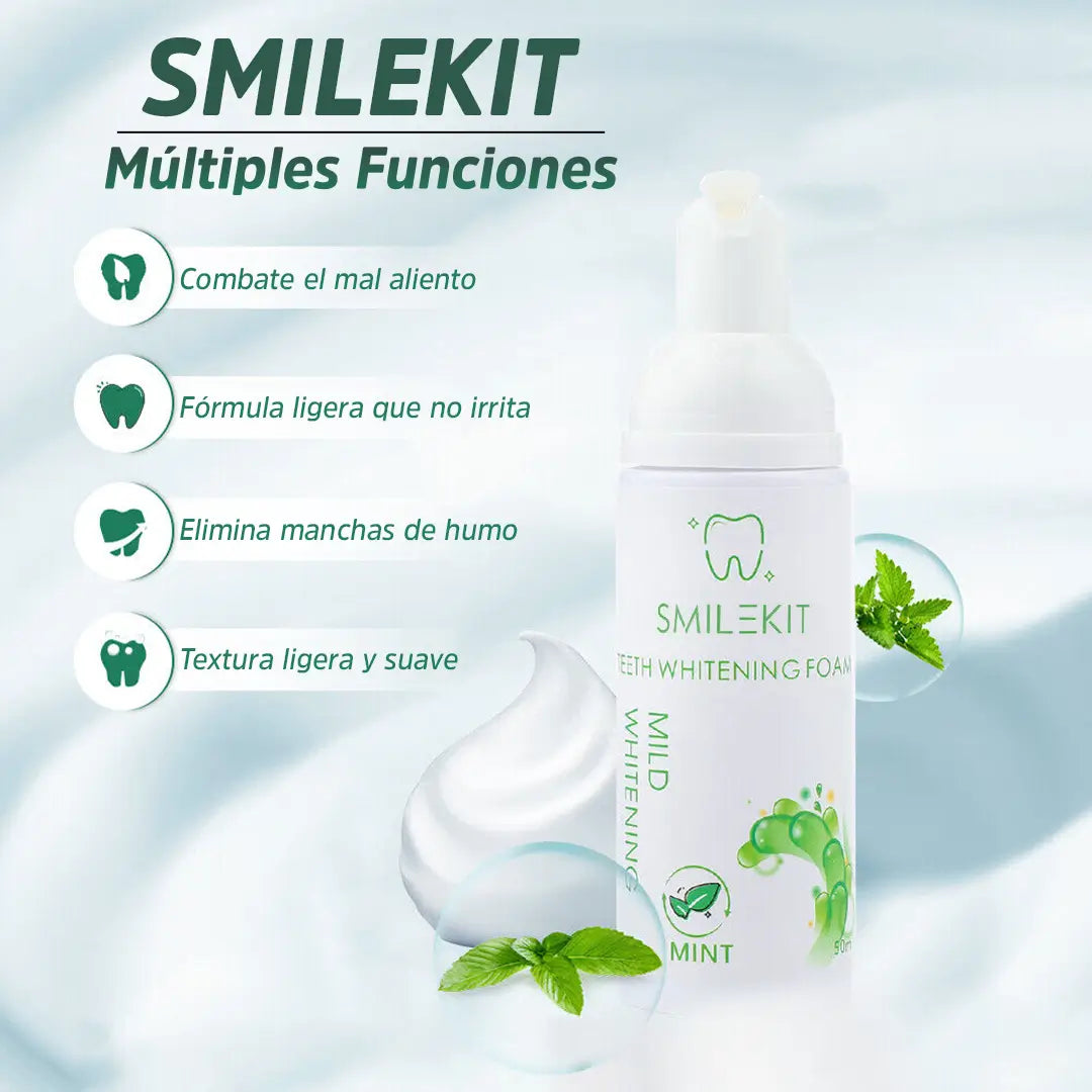 Smilekit Nueva crema dental blanqueadora 2 UDS